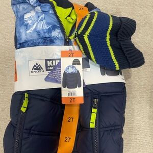 Brand new Snozu coat never opened or worn from costco!